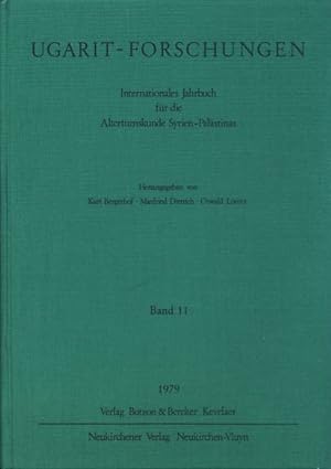 Seller image for Ugarit-Forschungen. Internationales Jahrbuch fr die Altertumskunde Syrien-Palstinas. Band 11. for sale by Fundus-Online GbR Borkert Schwarz Zerfa