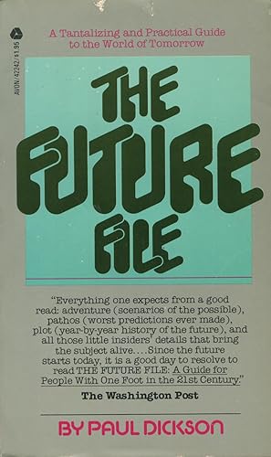 Seller image for The Future File for sale by Kenneth A. Himber