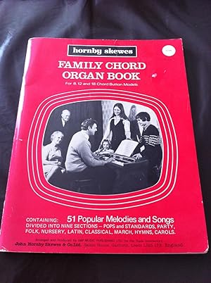 Family Chord Organ Book For 8 , 12 And 18 Chord Button Models - Book V (5) (Five) by Hornby Skewes