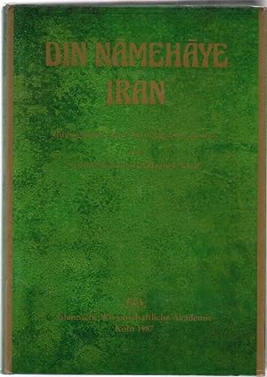 Bild des Verkufers fr Din Namehaye Iran: Bibliographie Uber Die Religionen Im Iran zum Verkauf von Besleys Books  PBFA