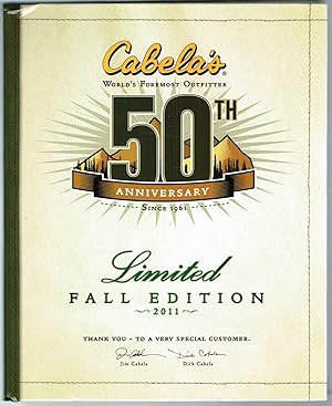 Cabela's HUNTING, FISHING AND OUTDOOR GEAR - 50th ANNIVERSARY Since 1961: Limited FALL EDITION 20...