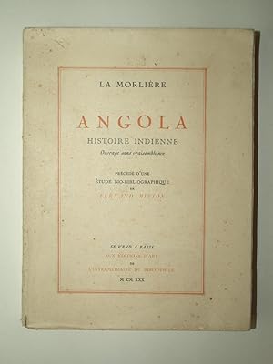 Image du vendeur pour Angola. Histoire indienne. 6 planches libres mis en vente par Librairie Aubry