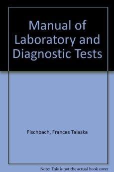 A Manual of Laboratory and Diagnostic Tests.