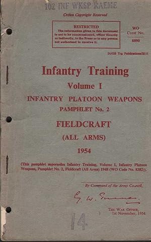 Infantry Training Volume I: Fieldcraft all arms