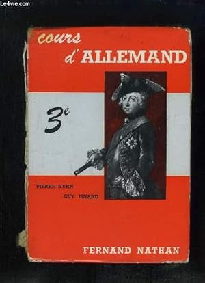 Image du vendeur pour COURS D ALLEMAND . 3e. mis en vente par Le-Livre