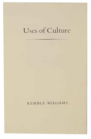 Seller image for Uses of Culture for sale by Jeff Hirsch Books, ABAA
