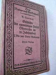 Seller image for Geschichte der auswrtigen Politik sterreichs im 19. Jahrhundert I. Bis zum Sturze Metternichs for sale by Alte Bcherwelt