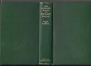 Seller image for The London Book of English Prose for sale by The Bookshop at Beech Cottage