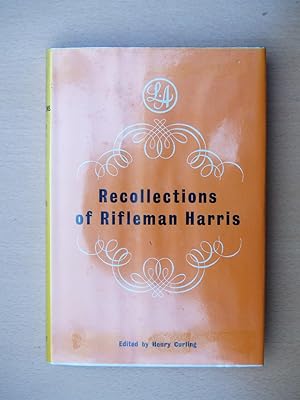 Immagine del venditore per Recollections of Rifleman Harris venduto da Terry Blowfield