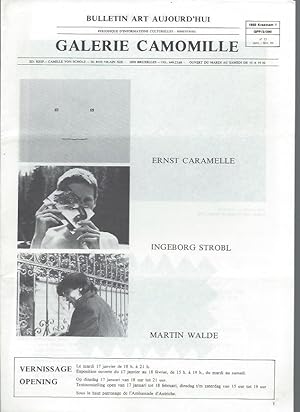 Immagine del venditore per Galerie Camomille - Bulletin Art Aujourd'hui janv. fv. 1984 N 13 : Ernst Caramelle - Ingeborg Strobl - Martin Walde venduto da The land of Nod - art & books