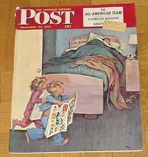 Seller image for The Saturday Evening Post - December 20 1947 - Vol.220, No.25 for sale by Makovski Books