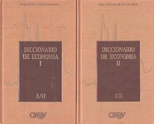 Imagen del vendedor de Diccionario de economa I y II. a la venta por SOSTIENE PEREIRA