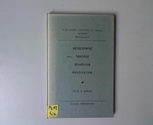 Seller image for Development Through Behaviour Modification. Institute of Social Studies, Monograph 5. for sale by Antiquariat Bookfarm