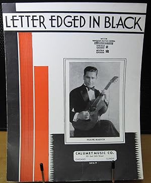 Letter Edged in Black