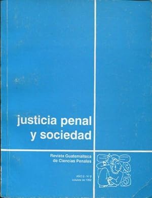 JUSTICIA PENAL Y SOCIEDAD.