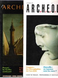 Archéologie Nouvelle n° 1 . Décembre 1993 et Son Supplément Indépendant - L'archéologue : Pompéi ...