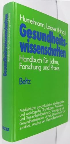 Imagen del vendedor de Gesundheitswissenschaften. Handbuch fr Lehre, Forschung und Praxis. a la venta por Rotes Antiquariat
