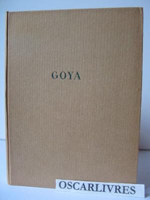 Imagen del vendedor de Goya : Par Jean Adhmar a la venta por JLG_livres anciens et modernes