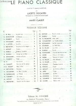 Image du vendeur pour LE PIANO CLASSIQUE : VOLUME I (48 MORCEAUX). mis en vente par Le-Livre