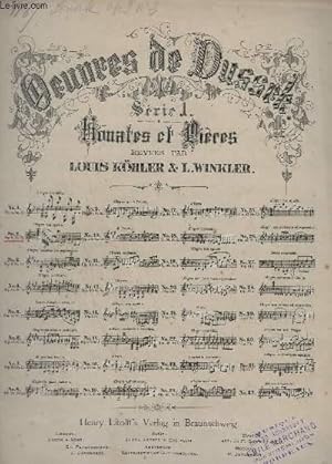 Seller image for OEUVRES DE DUSSEK - SERIE 1 : SONATES ET PRIERES - N2 : OP.9 N2. for sale by Le-Livre