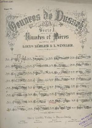 Seller image for OEUVRES DE DUSSEK - SERIE 1 : SONATES ET PRIERES - N23 : OP.45 N2. for sale by Le-Livre