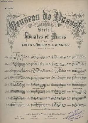 Seller image for OEUVRES DE DUSSEK - SERIE 1 : SONATES ET PRIERES - N31 : OP.77. for sale by Le-Livre