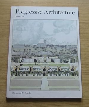 Progressive Architecture - January 1981.