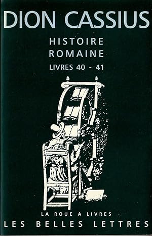 Image du vendeur pour Histoire Romaine Livre 40-41 mis en vente par ARTLINK