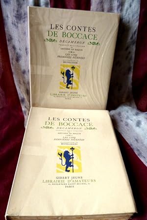 Image du vendeur pour Les Contes De Boccace - Decameron - Les Cinq Premires Journes / Les Cinq dernires Journes mis en vente par ARTLINK