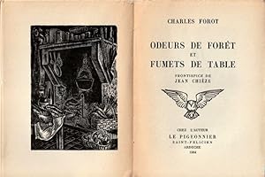 Image du vendeur pour Odeurs de fort et fumets de tables Frontispice de Jean Chize mis en vente par ARTLINK