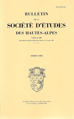 Imagen del vendedor de Bulletin de la socit des hautes Alpes - ANNEE 1990 a la venta por ARTLINK