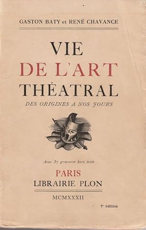 Seller image for Vie de l'art thtral des origines  nos jours. for sale by ARTLINK