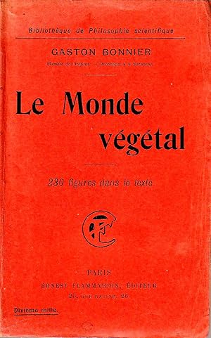 Seller image for Le Monde vgtal for sale by ARTLINK