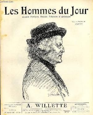 Seller image for LES HOMMES DU JOUR N 158. A. WILLETTE. for sale by Le-Livre