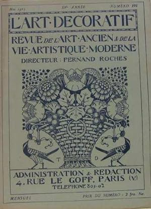 Image du vendeur pour L'art decoratif n191 mai 1913 mis en vente par crealivres