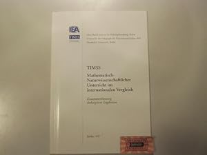 Bild des Verkufers fr TIMSS - mathematisch-naturwissenschaftlicher Unterricht im internationalen Vergleich : Zusammenfassung deskriptive Ergebnisse. zum Verkauf von Druckwaren Antiquariat