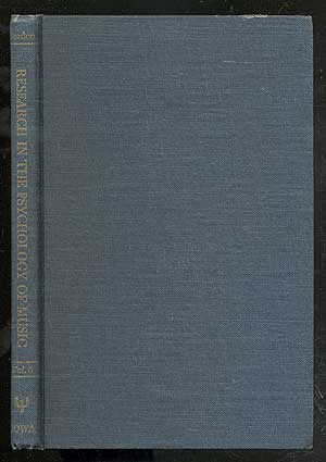 Bild des Verkufers fr Experimental Research in the Psychology of Music: 8 zum Verkauf von Between the Covers-Rare Books, Inc. ABAA