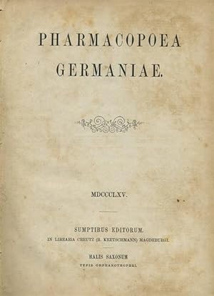 Pharmacopoea Germaniae.