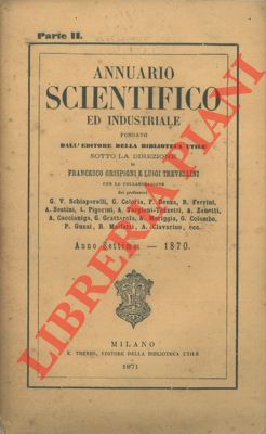 Annuario scientifico ed industriale 1870.