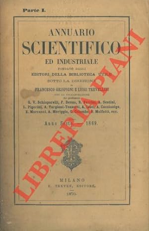 Annuario scientifico ed industriale 1869.