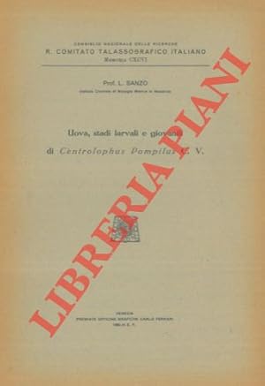 Uova stati larvali e giovanili di Centrolophus pompilus C.V.