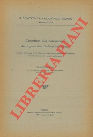 Contributi alla conoscenza di Cypronodon (Lebias) calaritanus. Conferma della legge di G. Pieracc...