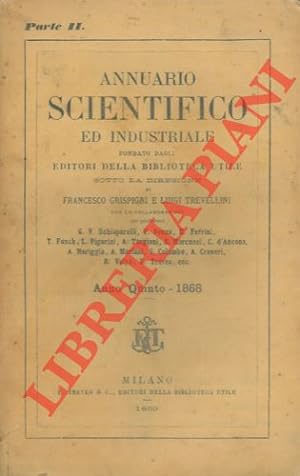 Annuario scientifico ed industriale 1868.