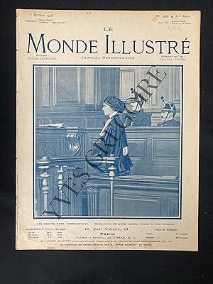 LE MONDE ILLUSTRE-N°2688-3 OCTOBRE 1908