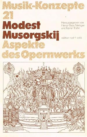 Image du vendeur pour Modest Musorgskij Aspekte des Opernwerks mis en vente par Antiquariat Lcke, Einzelunternehmung