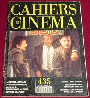 Image du vendeur pour CAHIERS DU CINEMA - N 435 mis en vente par LE BOUQUINISTE