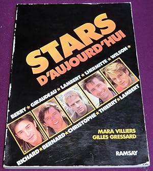 Bild des Verkufers fr STARS D'AUJOURD'HUI : R. BERRY, B. GIRAUDEAU, Ch. LAMBERT, T. LHERMITTE, L. WILSON zum Verkauf von LE BOUQUINISTE