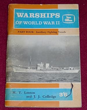 Immagine del venditore per WARSHIPS OF WORLD WAR II - Part 4 : Miscellaneous and auxiliary vessels engaged in trade protection venduto da LE BOUQUINISTE