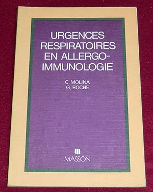Seller image for URGENCES RESPIRATOIRES EN ALLERGO-IMMUNOLOGIE for sale by LE BOUQUINISTE