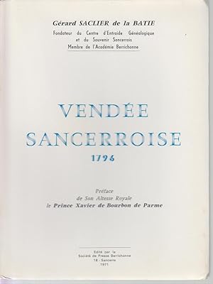 Image du vendeur pour Vende Sancerroise 1796 mis en vente par CANO